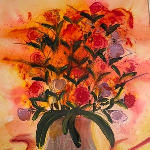 Original Watercolor 16x20 Grandma’s Love